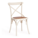 Стул Secret De Maison «Cross Chair» (mod. CB2001) (белый (Butter white))