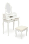 Туалетный столик с пуфом NY-V3024 (Белый)
