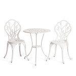 Комплект Secret De Maison «Вальс цветов» (Waltz of flowers) (стол+2 стула) (Белый)