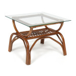 Столик кофейный из натурального ротанга «Venice» (coco brown (коричневый кокос))