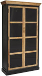Шкаф книжный Secret de Maison «Black Label» (mod. DA-2289) (черный/натуральный)