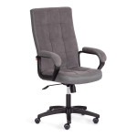 Кресло TRENDY (22) флок/ткань, серый, 29/TW-12