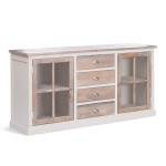 Комод Secret De Maison RIVIERA ( mod.095 ) дерево манго, 175х45х88 см, Antique white/white wash