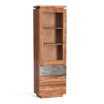 Витрина Secret De Maison ROSEWOOD ( mod. GK9801-192 ) палисандр/стекло, 60*40*192 см, Natural tinted (натуральный тонированный)