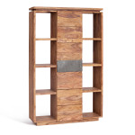 Книжный шкаф Secret De Maison ROSEWOOD ( mod. GK9808-192 ) палисандр, 120*40*192 см, Natural tinted (натуральный тонированный)