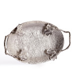 Поднос Secret De Maison MAPLE3 ( mod. 9587 ) алюминиевый сплав, 42x24x6,5 см, никель/nickel