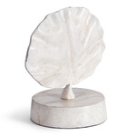 Декор Secret De Maison LEAF4 ( mod. 9762 ) алюминиевый сплав, 14x10x15,5 см,  белая платина/white antique plating