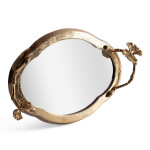 Поднос Secret De Maison MAPLE1 ( mod. 9557 ) алюминиевый сплав, 45,75x28x10 см, золото/gold