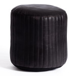 Пуф Secret De Maison TITCH ( mod. 2361 ) кожа буйвола, 42 х 42 х 45 см (42 х 42 х 49 см), черный