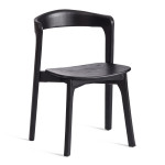 Стул ASGARD (mod.XMS-CB3027) дерево вяз, 48х43х76 см, черный