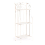 Этажерка Secret De Maison Elisa (PL08-10337) стальной сплав, античный белый, 41,50х20х108 см