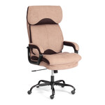 Кресло Duke metalBL ткань, светло-коричневый, KUB 03/TW-24