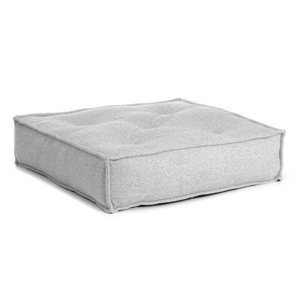 Модуль мягкий нижний Miracle велюр/букле, VT shape silver, 82x81x24 см