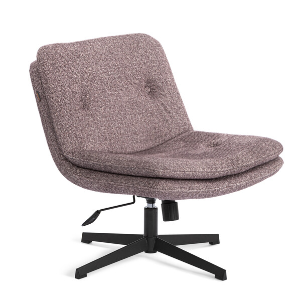 Кресло лаунж Oslo/Осло велюр/букле, vt шейп какао