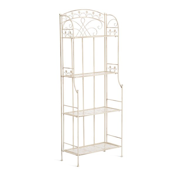 Этажерка Secret de Maison Эмили/Emilie металл, античный белый, 60х30х157 см