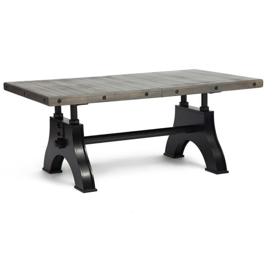 Стол Secret De Maison обеденный раздвижной «Chevalet» (mod. 4290-30) (серый/черный)