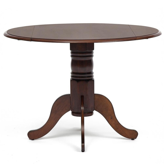 Стол обеденный раскладной «Cliff» (mod. 4242PE-30 WH-T/B) (Дуб)