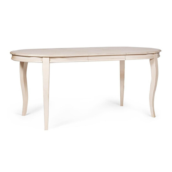 Стол обеденный раздвижной «Reims» 3672 (белый) (Античный белый)