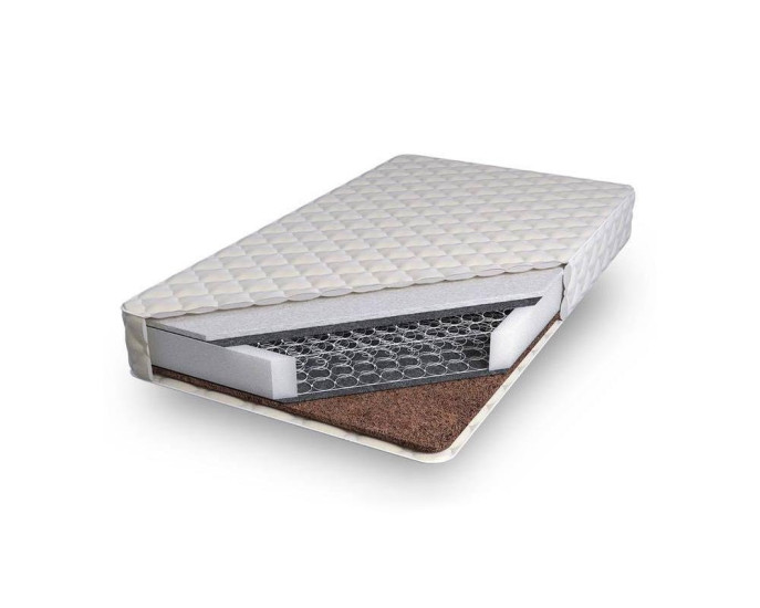 Матрас пружинный «Гамма» двусторонний (жёсткий + мягкий) (90см х 200см)
