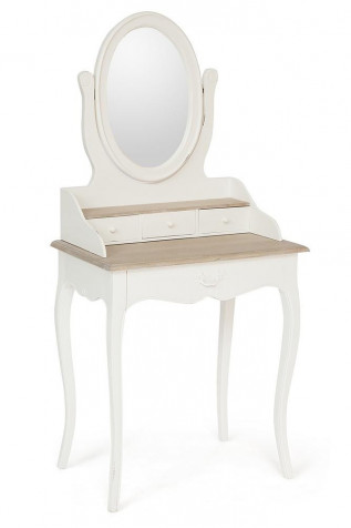 Туалетный столик Secret De Maison «Mathis» (mod. DST 03) (Натуральный минди/butter white (слоновая кость)