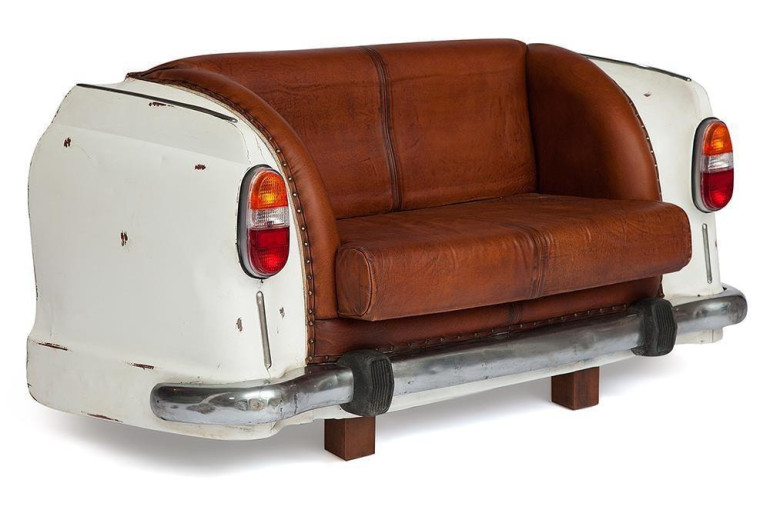 Диван Secret De Maison «Амбасадор 1» (Ambasador 1) 6449 из натуральной кожи (Коричневый «Лофт»)