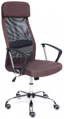 Кресло компьютерное TetChair «Profit» (коричневый/черный)