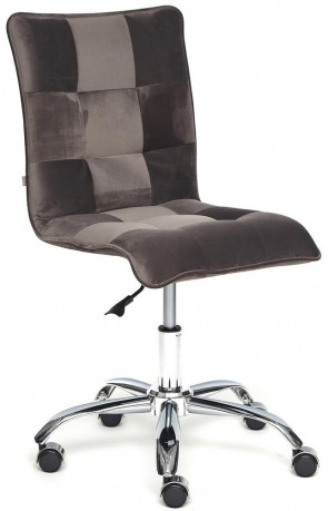 Кресло офисное TetChair «Zero» (велюр, коричневый)