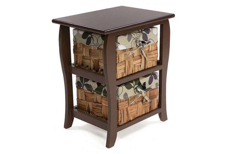 Тумба Secret De Maison «Bel 2» (Бэль 2) PE-10 с 2-мя корзинами (Коричневый)