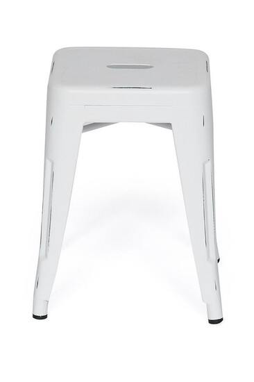 Табурет металлический Secret De Maison «Loft» (Лофт) (mod. 008 White) (Белый «Лофт»)