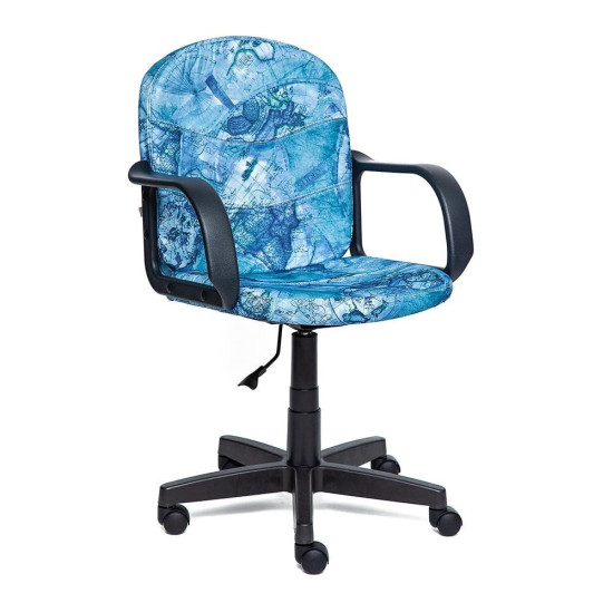 Кресло «Багги» (Baggi) (Ткань «Карта на синем»)