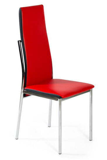 Стул обеденный F171 (Красная искусственная кожа)