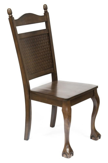 Стул с твердым сиденьем 466 W-E (Вставка «Ротанг»)