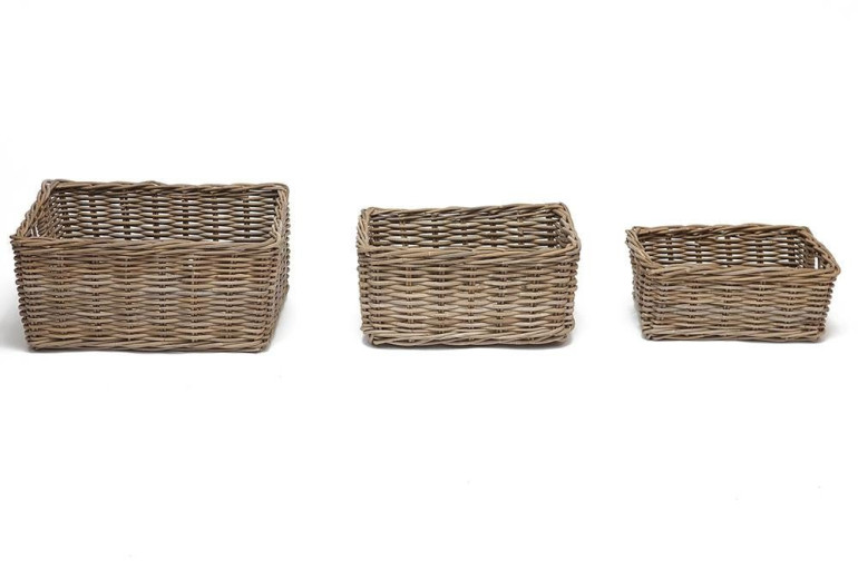 Корзина Secret De Maison «Pago» (Паго) набор 3 шт. (Натуральный)