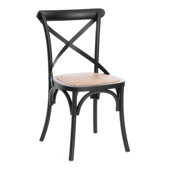 Стул Secret De Maison «Cross Chair» (black) mod.CB2001 (Чёрный)