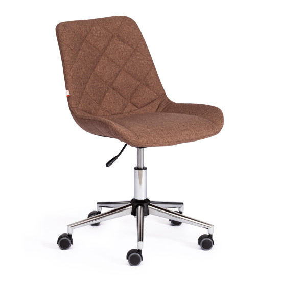 Кресло офисное TetChair «Style» (ткань коричневая)