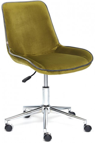 Кресло офисное TetChair «Style» (велюр зеленый)