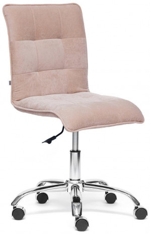 Кресло офисное TetChair «Zero» (велюр, розовый)
