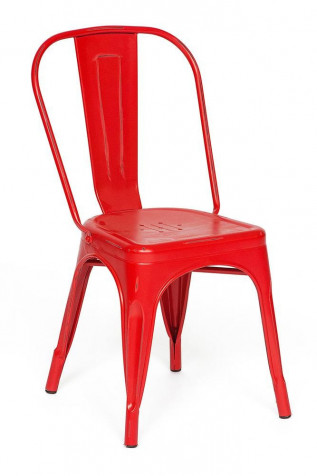 Стул металлический Secret De Maison «Loft Chair» (Лофт Чаир) (mod. 012) (Красный)