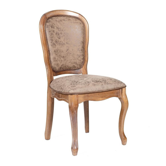 Стул Secret De Maison Esmee (mod. EE-SC) (antique pine (античная сосна А009), ткань античный коричневый 004-3)
