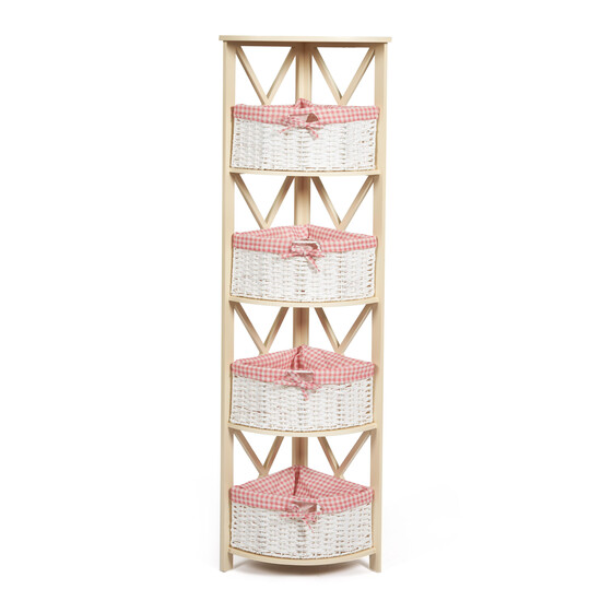 Угловая этажерка Secret De Maison «Angulaire 4» (Ангюлэр 4) PE-05 (Белый)