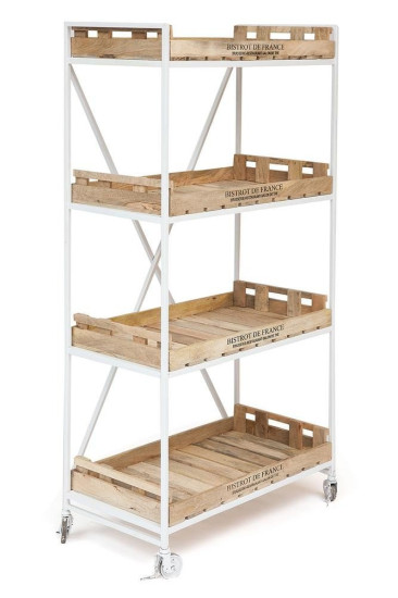 Этажерка Secret De Maison «Бистрот» (Bistrot) 10236 (Античный белый)