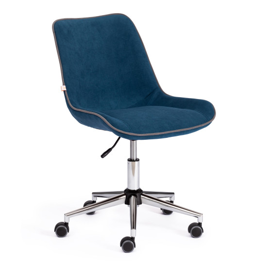 Кресло офисное TetChair «Style» (синий флок)