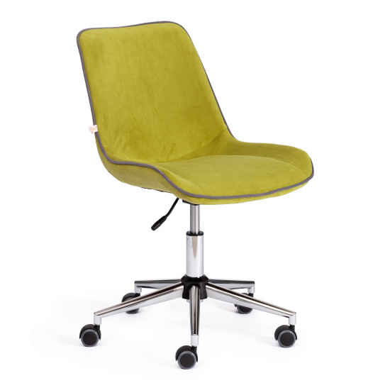 Кресло офисное TetChair «Style» (флок олива)
