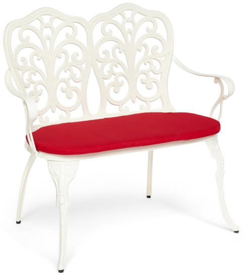 Скамья Secret De Maison «Symphonie» + подушка (Butter white ( слоновая кость))