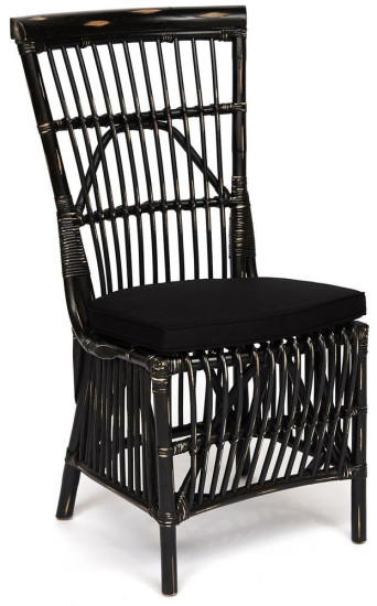 Стул Secret De Maison «Riviera» с подушкой (Чёрный)