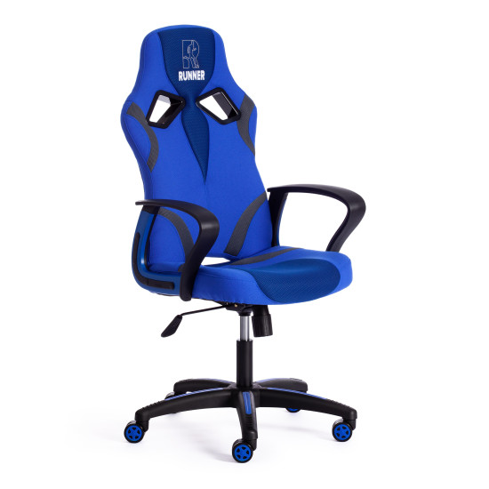Кресло компьютерное «Runner» (Синяя ткань)