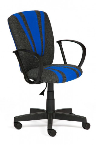 Кресло «Спектрум» (SPECTRUM) (Серая + синяя ткань)