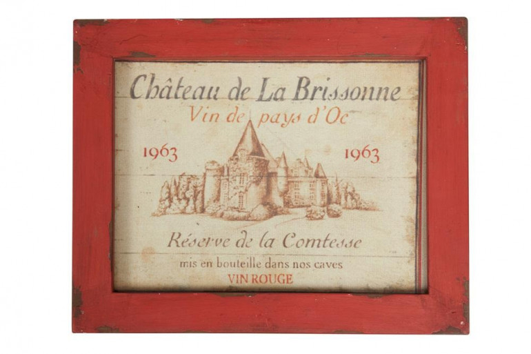 Настенный декор Secret De Maison «Brissonne» (mod. М-6068) (Красный)
