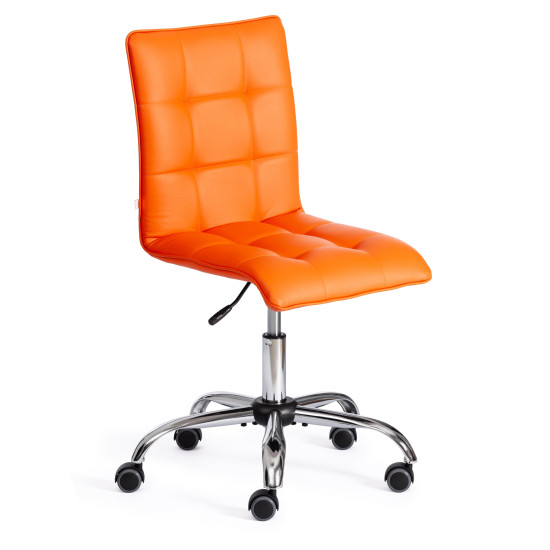 Кресло «Zero» (Оранжевая искусственная кожа)