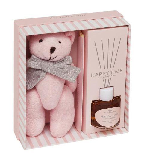 Подарочный ароматический набор Secret De Maison «Pink Teddy Bear» (mod. TFP 122GF) (Розовый)